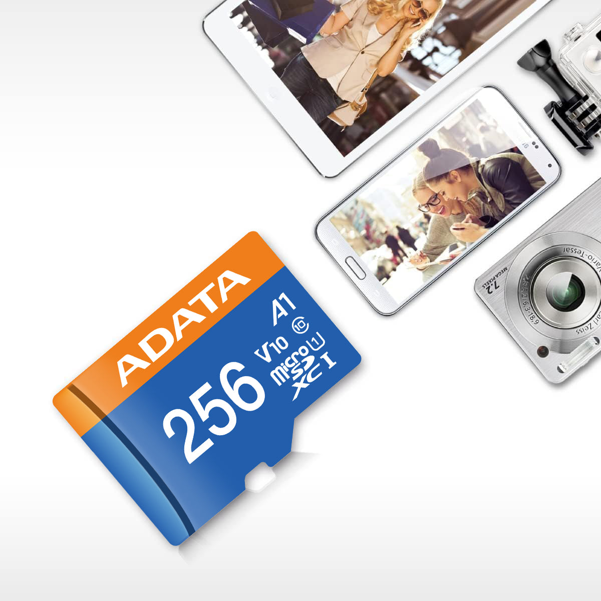 ADATA Premier microSDXC/SDHC UHS-I Memory Card, 256GB