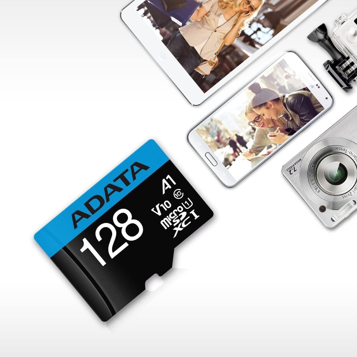 ADATA Premier microSDXC/SDHC UHS-I Memory Card, 128GB
