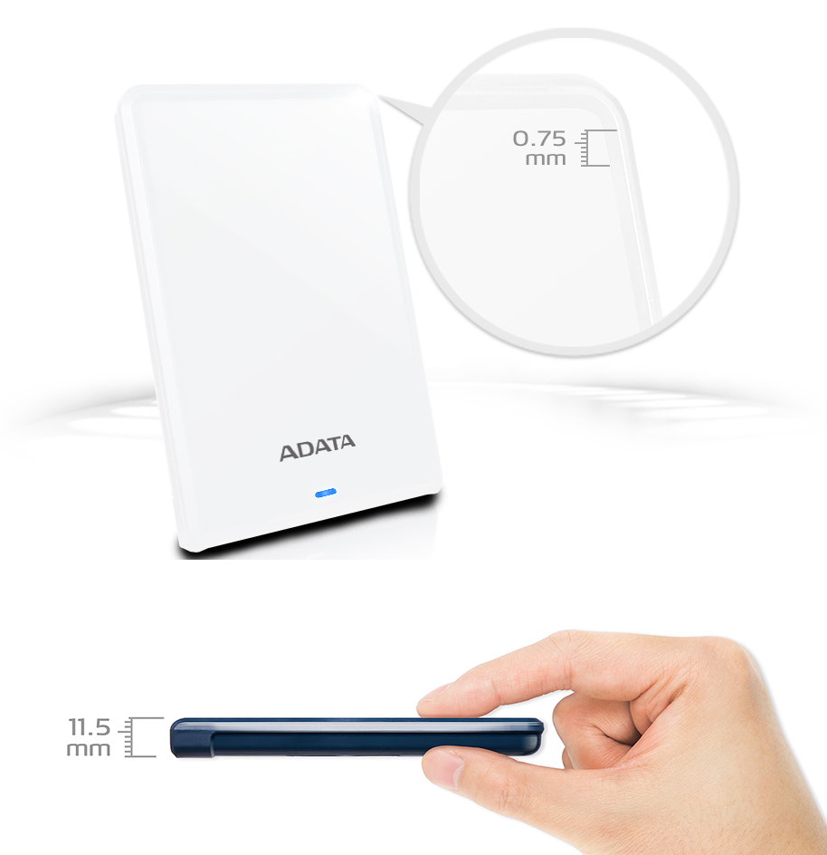 ADATA HV620S External Hard Drive, 2TB