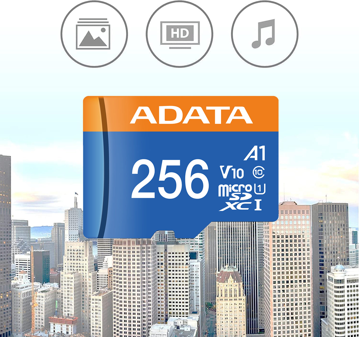 ADATA Premier microSDXC/SDHC UHS-I Memory Card, 256GB