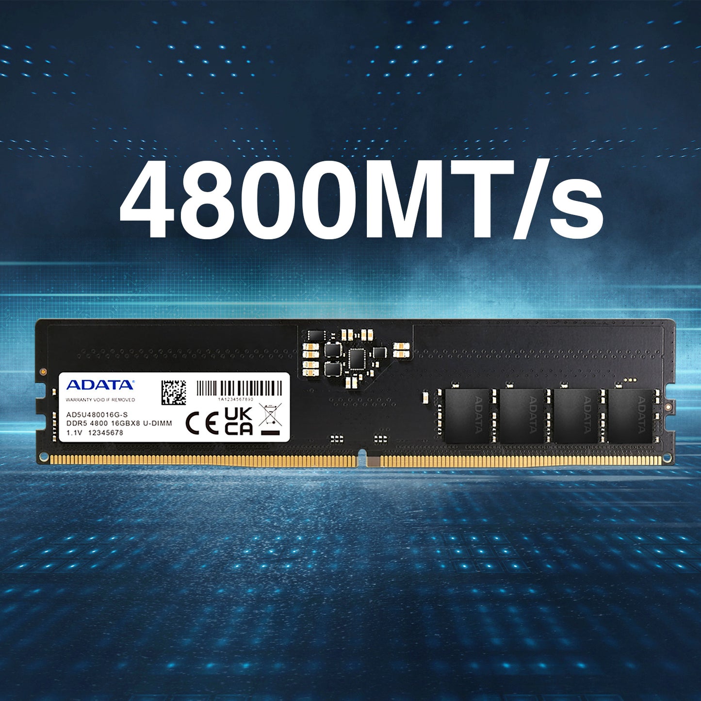 ADATA DDR5-4800 U-DIMM Memory Module