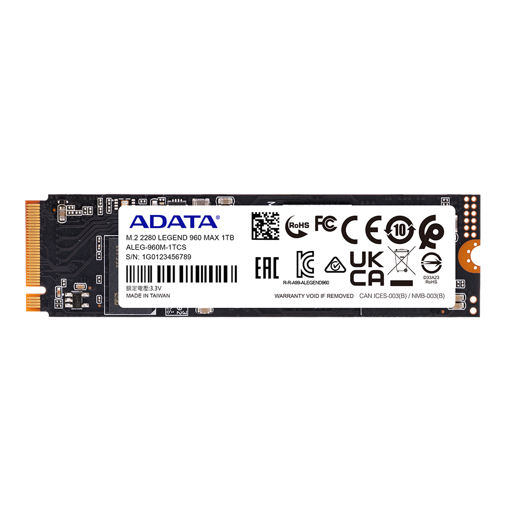 LEGEND 960 MAX PCIe Gen4 x4 M.2 2280 Solid State Drive