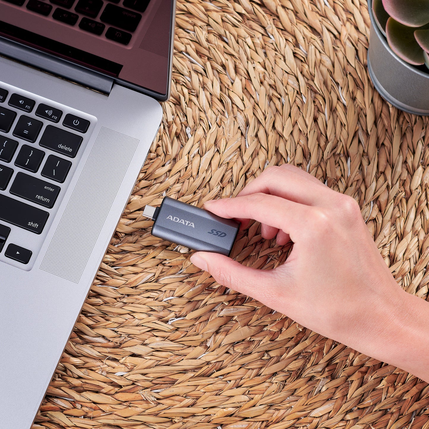 ADATA SC750 USB-C External Solid State Drive - Up to 1000 MB/s