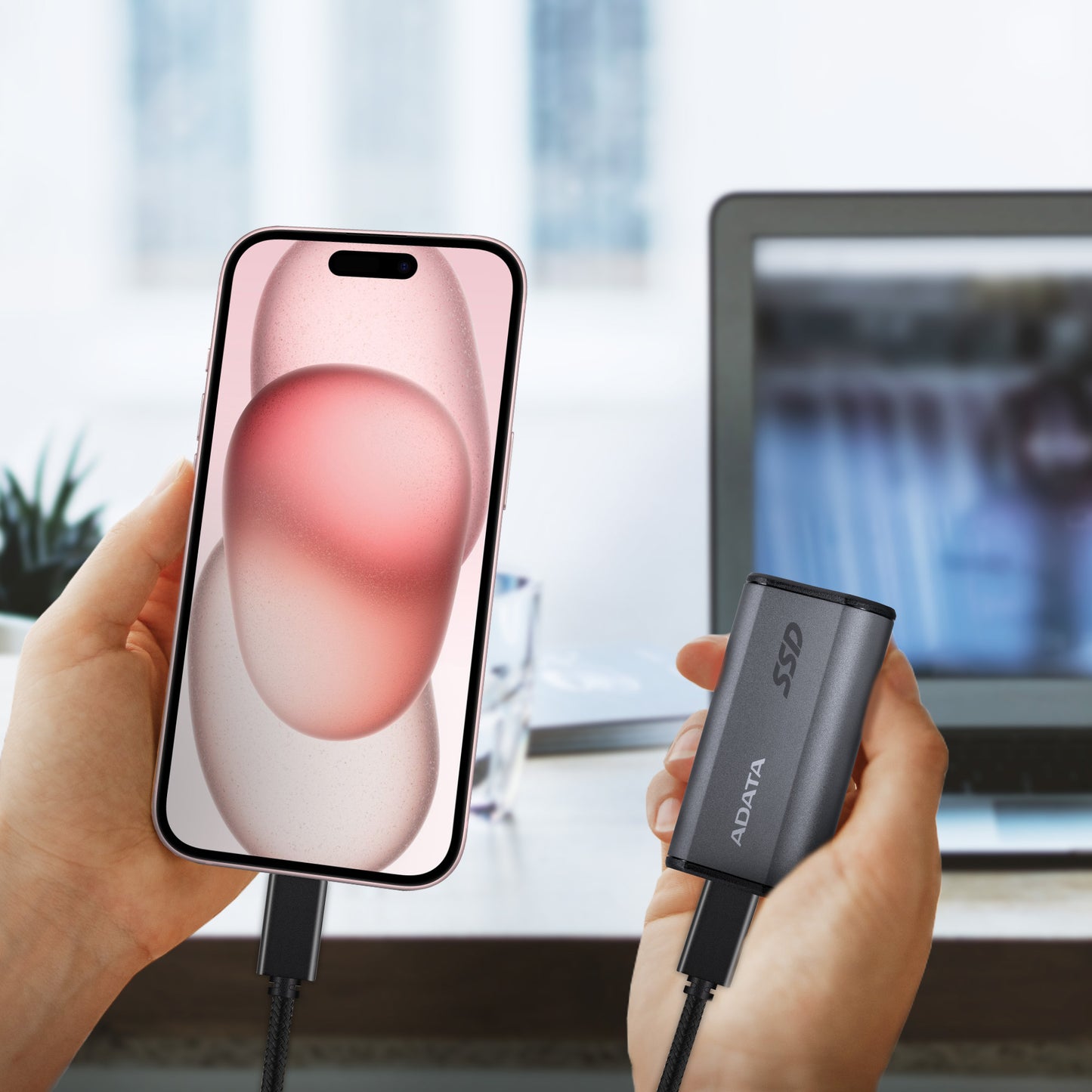 ADATA SE880 External SSD, Supports USB 3.2 Gen2x2