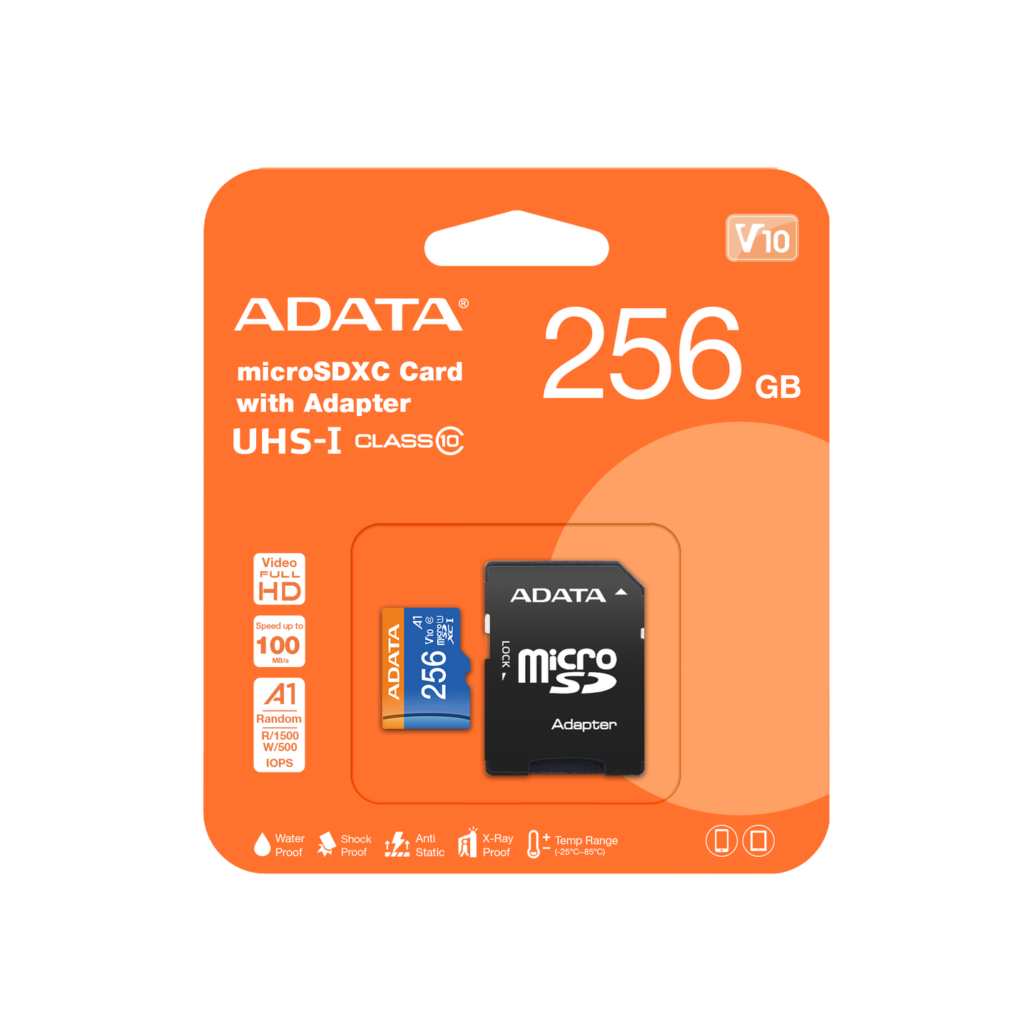 ADATA Premier microSDXC/SDHC UHS-I Memory Card, 256GB