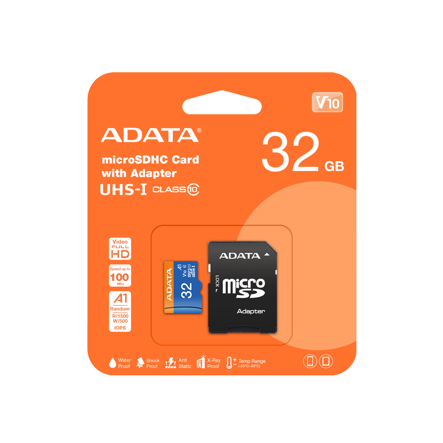 ADATA Premier microSDXC/SDHC UHS-I Class10 - 32GB BETTER MOBILE STORAGE