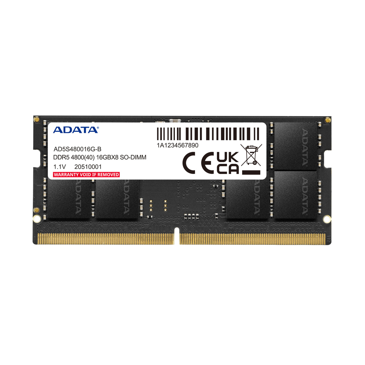 ADATA DDR5-4800 SO-DIMM Memory Module – ADATA Shop