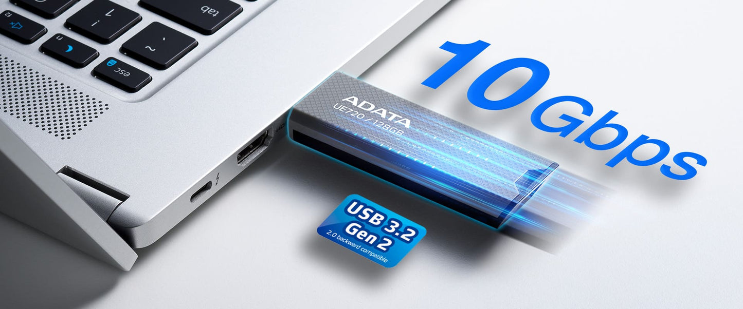 ADATA UE720 USB Flash Drive, Flash in Motion (Pre-order)